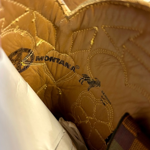 Bluebird Cowboy Boots Montana New Old Stock Gene Autry Centennial Women 7.5 - Picture 3 of 13